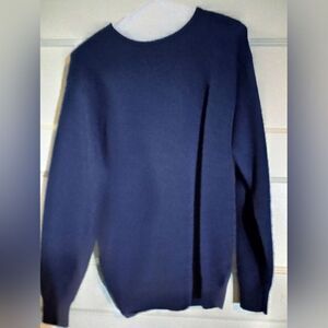 Bob Mackie medium Navy sweater shirt